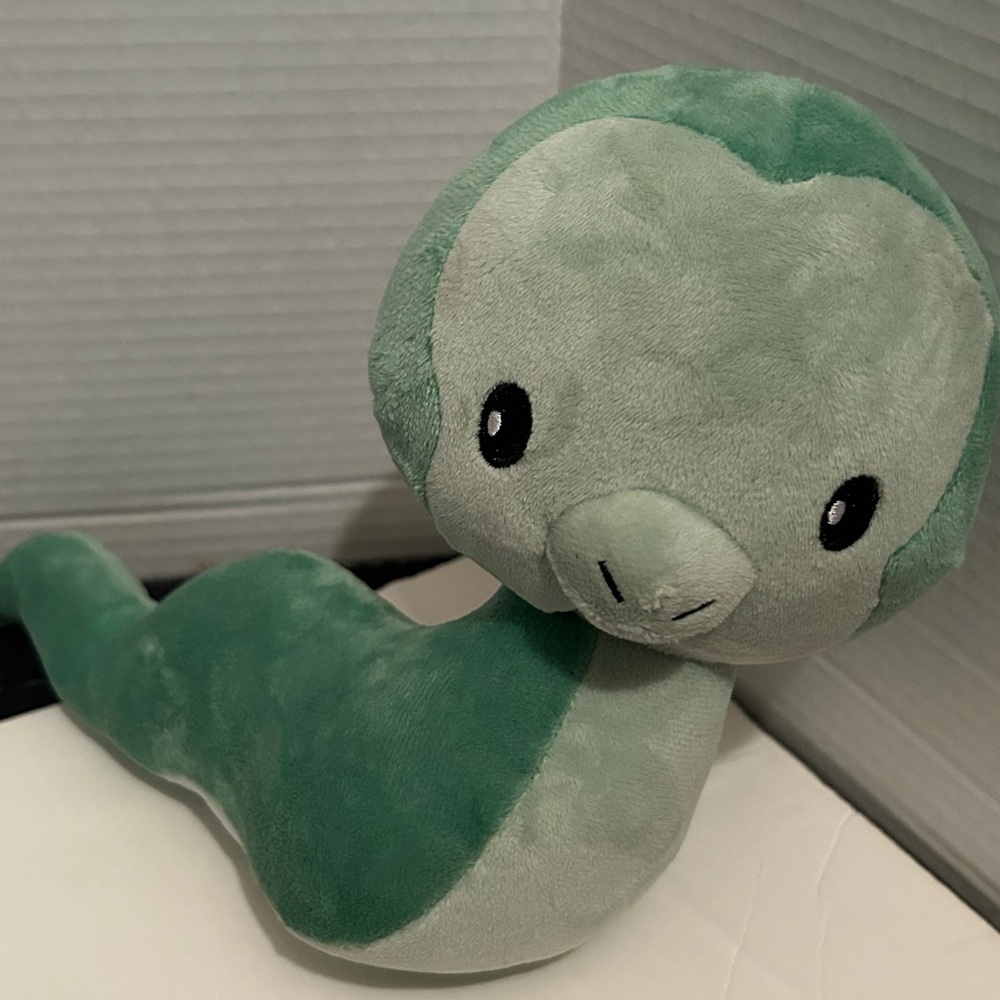 Plush Green Snake Toy Adventure Planet
